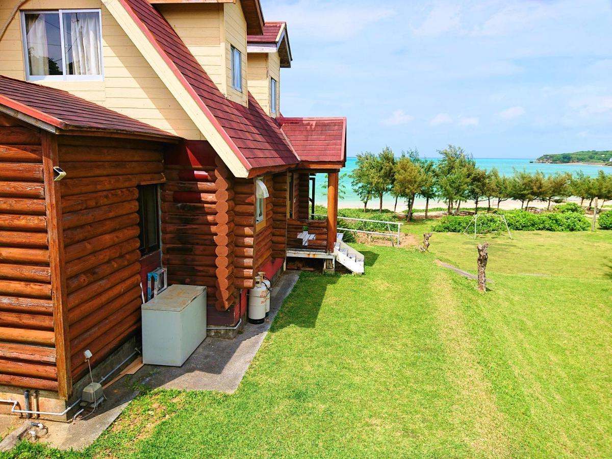 Garden Beach House Motobu Bagian luar foto
